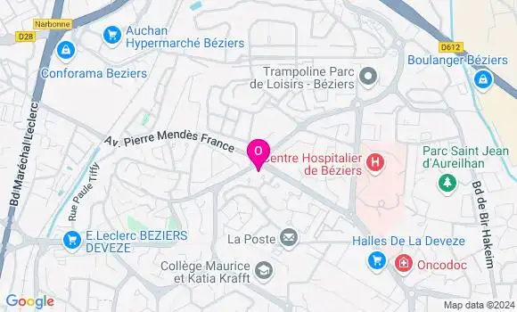 Localisation Lucile Lacas