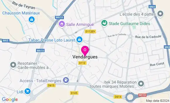 Localisation Manon Giet