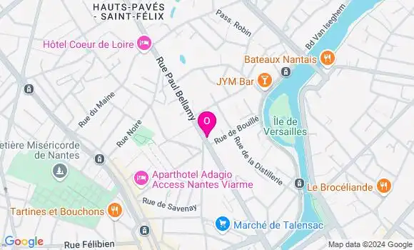 Localisation Manon Debernard