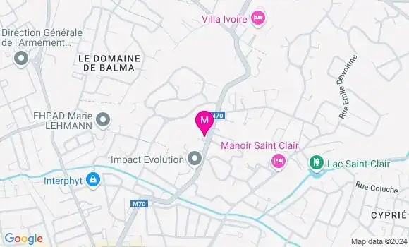 Localisation Amelie Fort