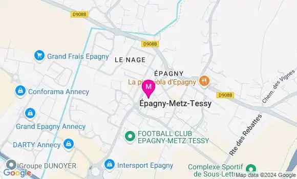 Localisation Isabelle Georges Levrey