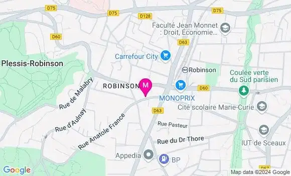 Localisation Astrid Dezelut