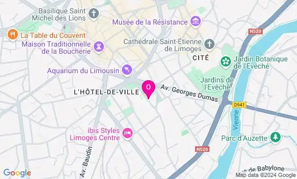 Localisation Nina Bellessort