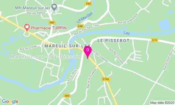 Localisation Gaelle Corbet