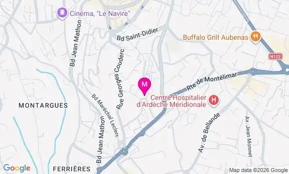 Localisation Manon Chevallier