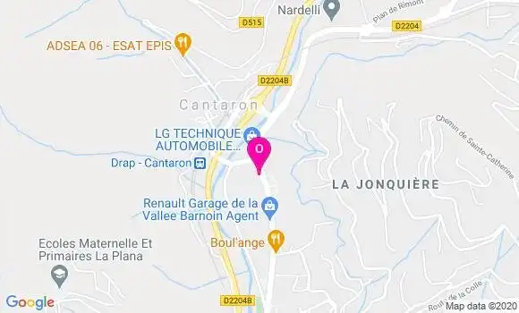 Localisation Elsa Maillard