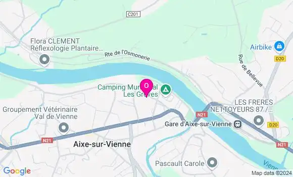 Localisation Aline Gironce