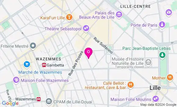 Localisation Marie Sanchez