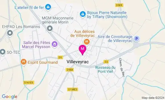 Localisation Alix Vasseur