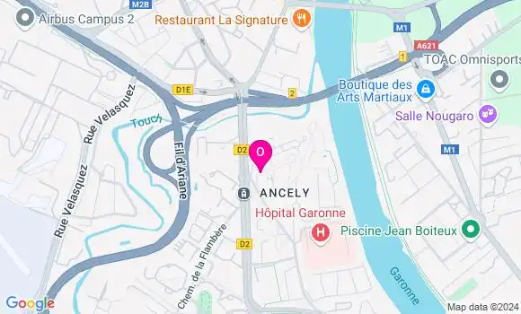 Localisation Melissa Tung Nsue Bilogo