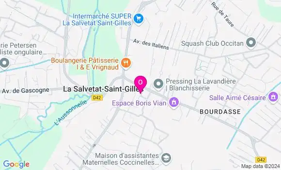 Localisation Laurine Franceschi