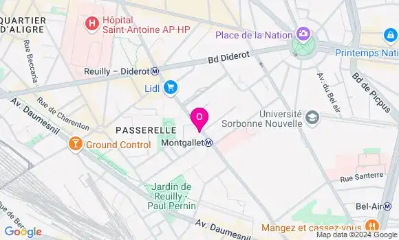 Localisation Louise Pouletaut