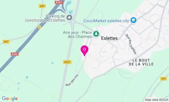 Localisation Juliane Coquerel