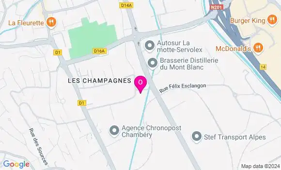 Localisation Rose Pichon Martin