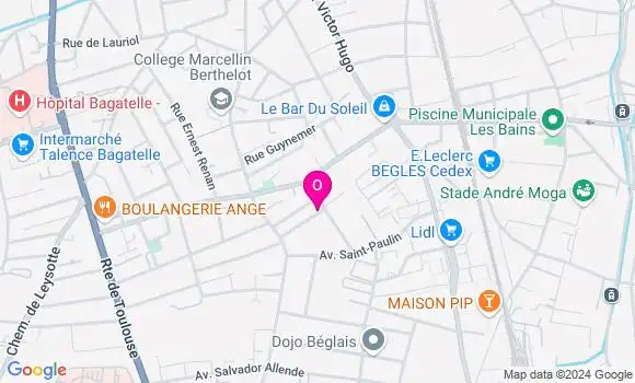 Localisation Juliette Colin