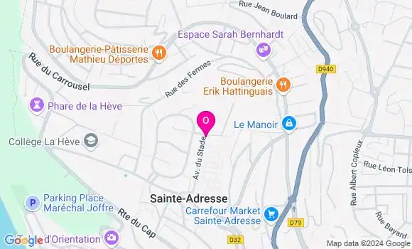Localisation Delphine Tanis