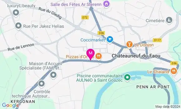 Localisation Marie Renee Le Seach
