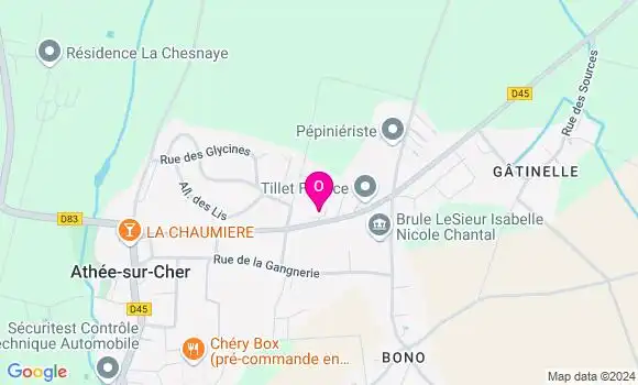Localisation Anouk Allamand