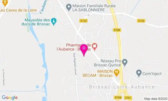 Localisation Catherine Fortin