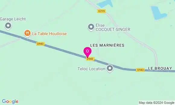 Localisation Oceane Woesteland