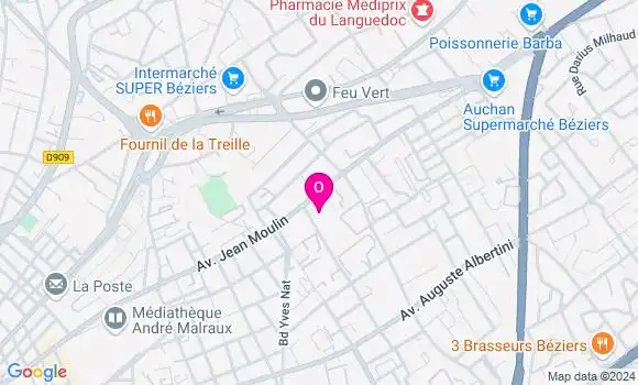 Localisation Manon Blazy