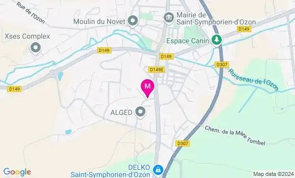 Localisation Sandra Nony Dartigues