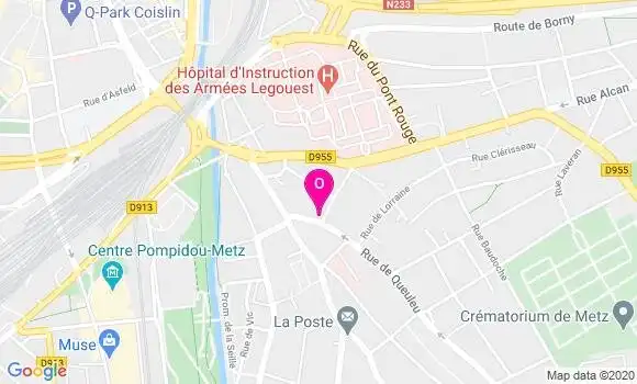 Localisation Coralie Siebert