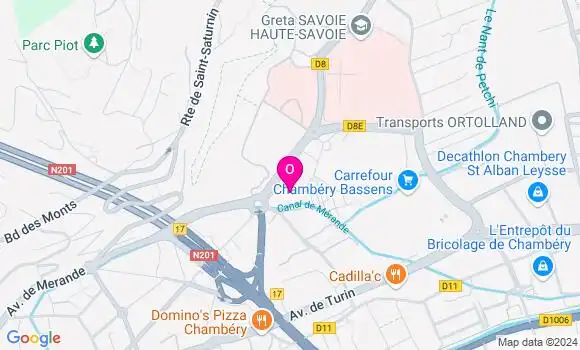 Localisation Coraline Pernet Coudrier
