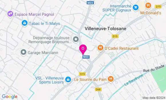 Localisation Mathilde Viala