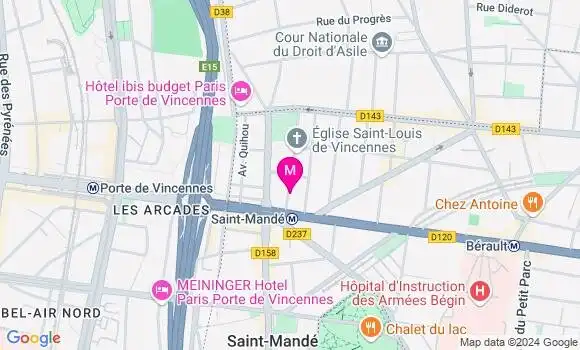 Localisation Francoise Brun