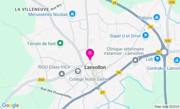 Localisation Bertille Le Piver