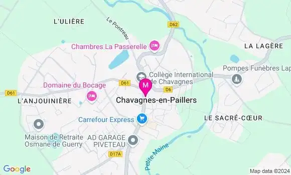 Localisation Manon Regnier
