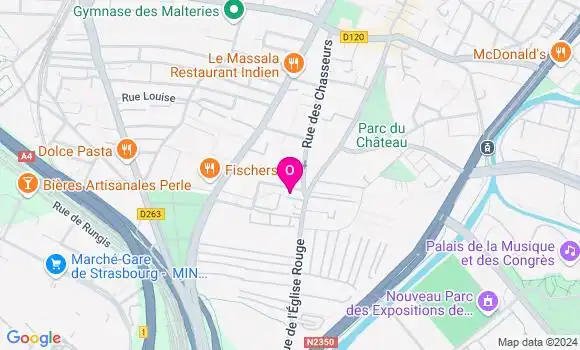 Localisation Clarisse Martin