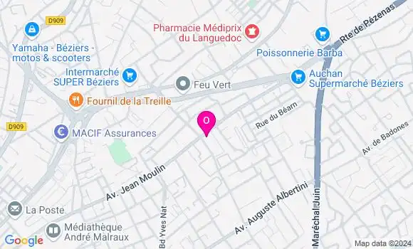 Localisation Mathilde Faro