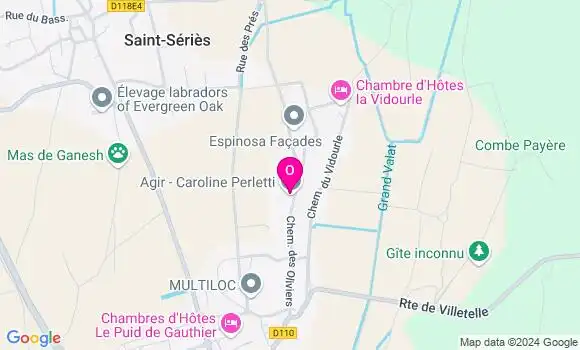 Localisation Lison Milesi