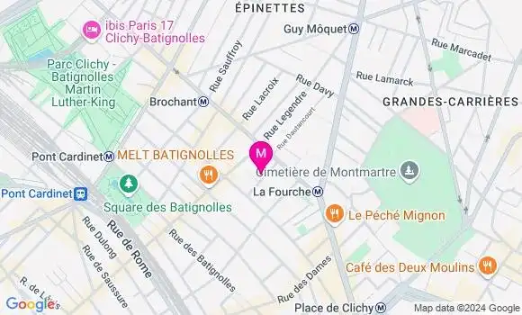 Localisation Emmanuelle De Bayser