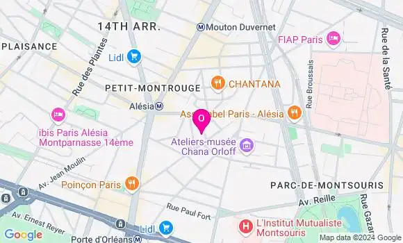 Localisation Virginie Barlet