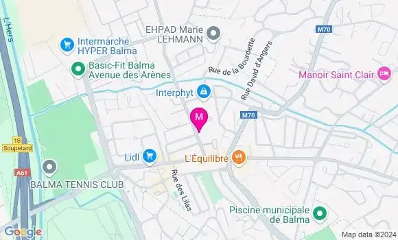 Localisation Nadine Chastragnat