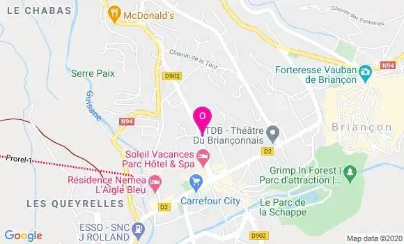 Localisation Frederique Rocher