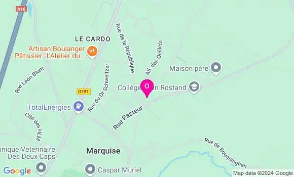Localisation Marie Duchene Virette