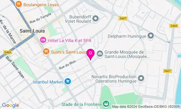 Localisation Caroline Sidot Clery