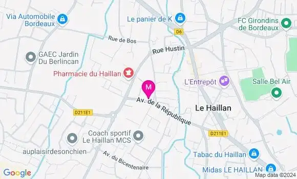 Localisation Lisa Tourenne