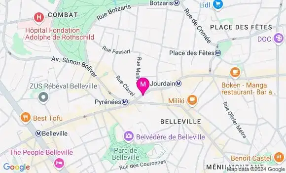 Localisation Marie Clement
