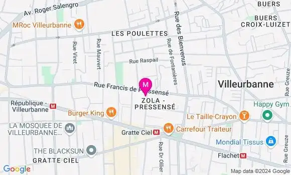 Localisation Lucie Majeune Bazillou