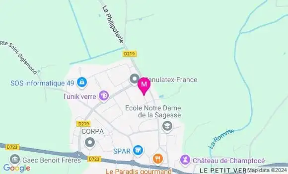 Localisation Camille Gresselin