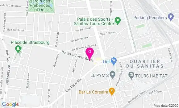 Localisation Ines Lippens