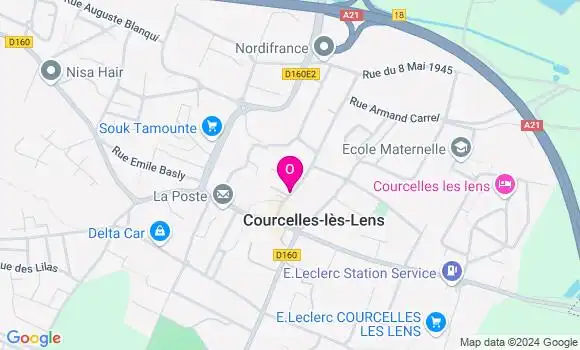 Localisation Pauline Denis