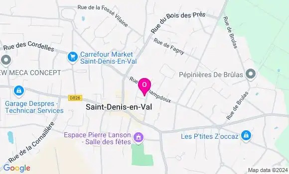 Localisation Stessy Godefroy