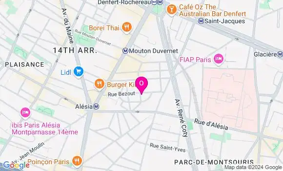 Localisation Marie Segretain