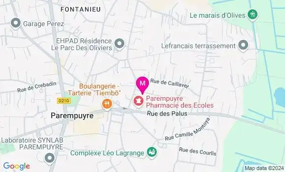 Localisation Manon Baudry